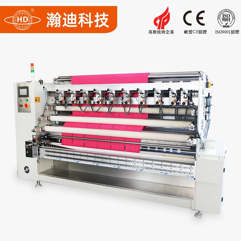 全自動毛巾布分條橫切機(jī)_超聲波分條機(jī)